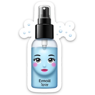 makeup setting spray unbranded sticker