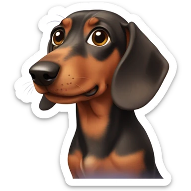 Dachshund sticker