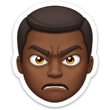 Angry arrogant is tired of idiots powerful being or engity sticker