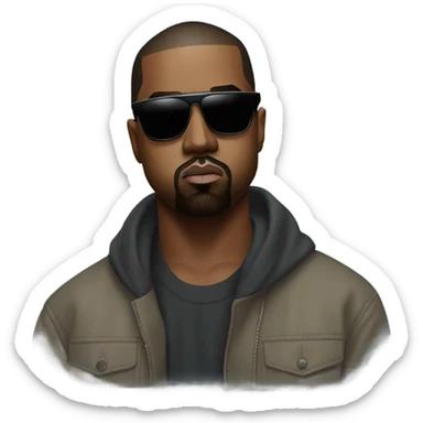 Kanye sticker
