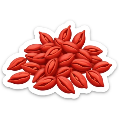 dried goji berries sticker