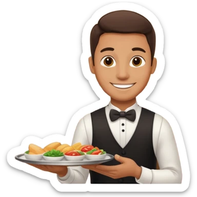 waiter tips  sticker