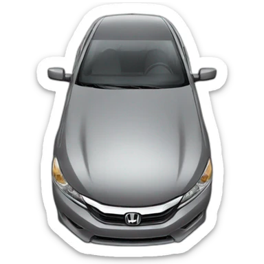  grey honda accord  2015 sticker