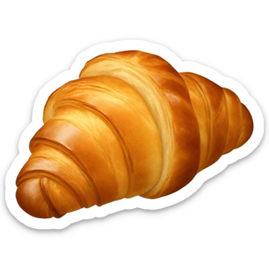 Croissant sticker