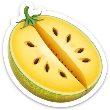 canary melon sticker