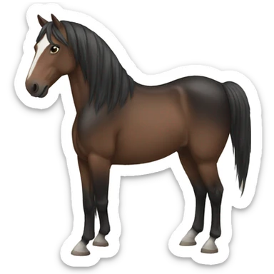 Caballos sticker