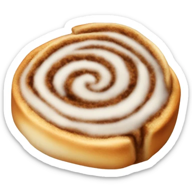 Cinnamon roll sticker