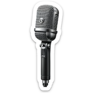 microphone sticker