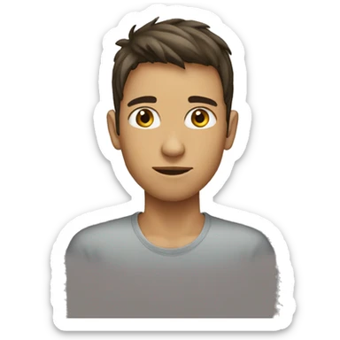 young skinny sticker