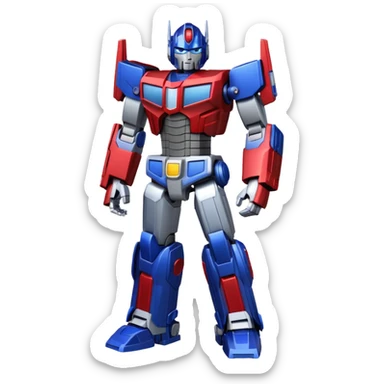 optimus prime sticker