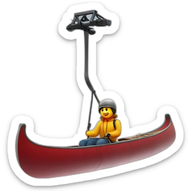 A gondola for the Midi Needle in Chamonix sticker