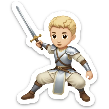 drop the sword on the floor represents self-awareness and acceptance sticker