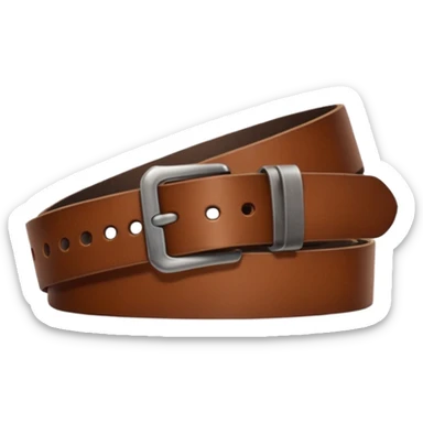 BELT IN HAND sticker