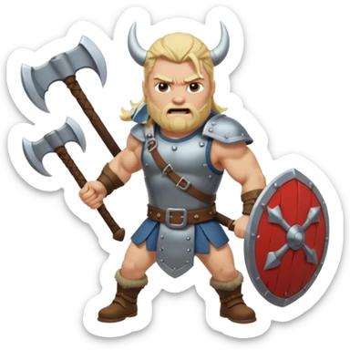 Armored Vikings sticker