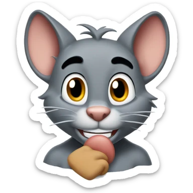 tom and jerry sticker