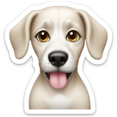 coquette dog sticker