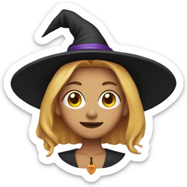 Witch sticker