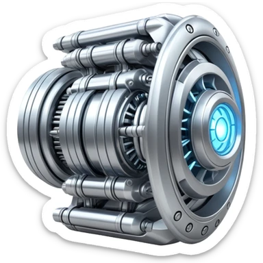 sorayama plasma core engine sticker