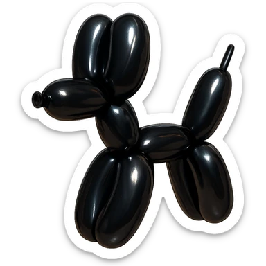 Game black silhouette sticker