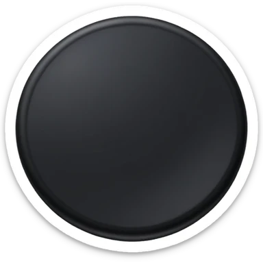 black disk sticker