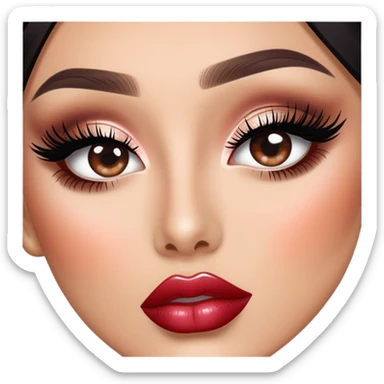 Huda beauty  sticker