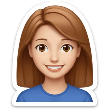 Lovely smile sticker