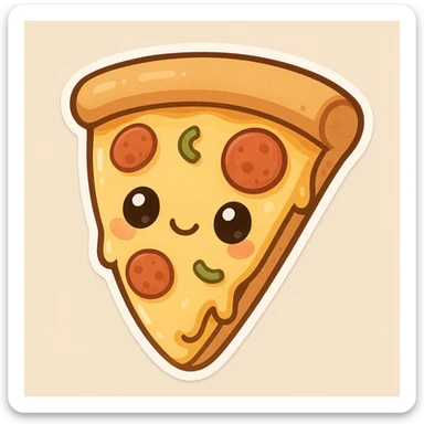 slice of pizza sticker