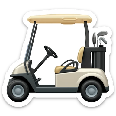 golf cart sticker