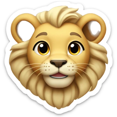 sonny angel lion sticker