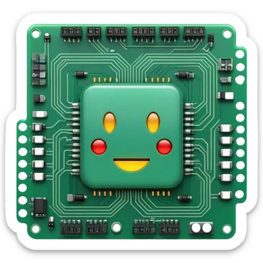 circut board emoji for a discord bot sticker