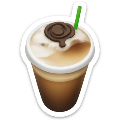 Iced coffee  sticker