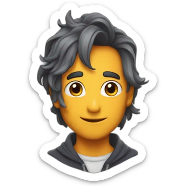 corazon de melocoton sticker