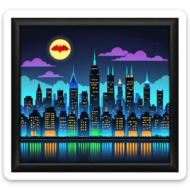 Gotham sticker
