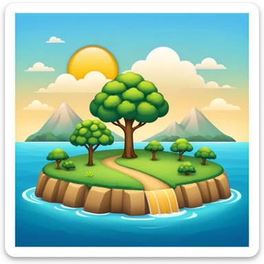 Crie a frase bom dia daily  sticker