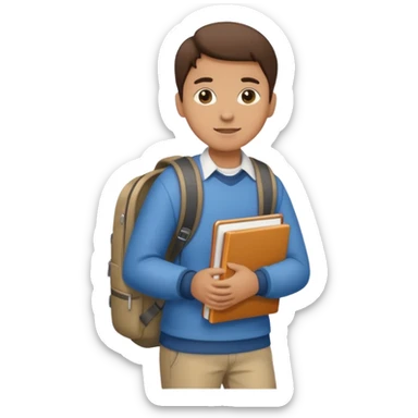 walk at university  sticker