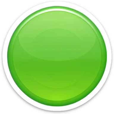 ✔️🟢 add right option this green round sticker