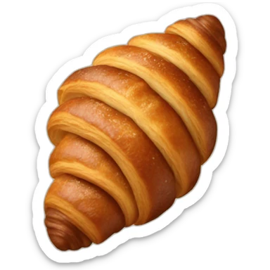 chocolate-croissant sticker