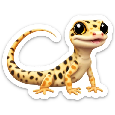 Leopard gecko sticker