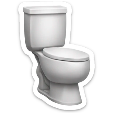 Toilet throne sticker