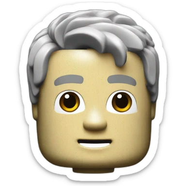 lego head sticker