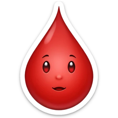 create a pack of emojis for a tweet with this theme: blood droplet emojis sticker