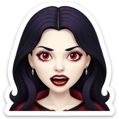vampiras sticker