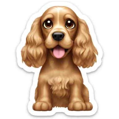 Cocker spaniel  sticker