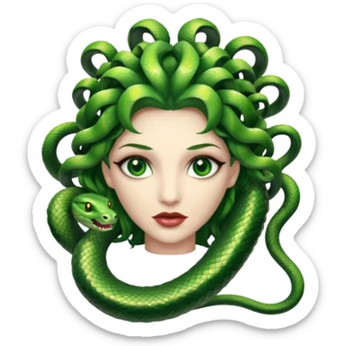 Medusa sticker