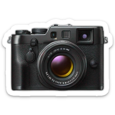 Fujifilm x100v camera sticker