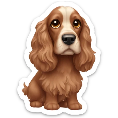 Cocker spaniel  sticker