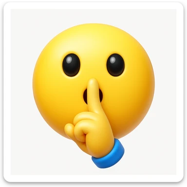 Convert the uploaded image into a 3D Apple-style emoji — preserve the key shapes, colors, and overall composition of the original image. Simplify the forms into clean, rounded cartoon-style elements while keeping the subject recognizable. Apply glossy textures, soft lighting, smooth shading, and render everything in Apple emoji style on a clean white background

 sticker