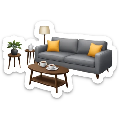 livingroom sticker