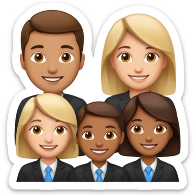 Employee branding emoji sticker