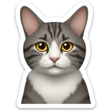 Cat comandor sticker